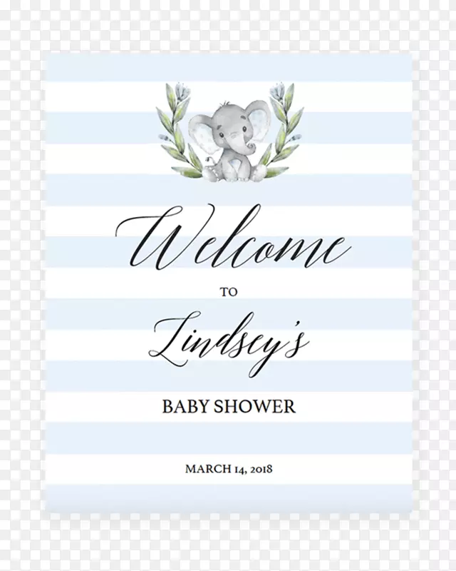 婴儿尿布，婴儿淋浴，婴儿手语，男婴-男婴邀请函