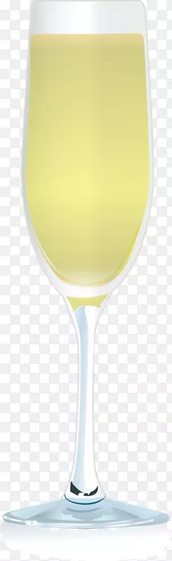 酒杯白葡萄酒香槟玻璃杯