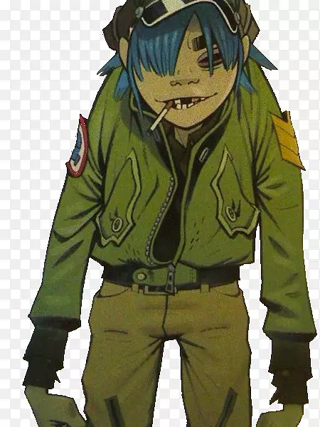 2-d Gorillaz Murdoch c Niccals面条塑料沙滩面