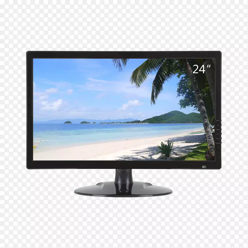 电脑显示器1080 p led背光lcd发光二极管led显示器