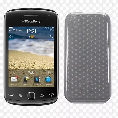 黑莓q10触屏黑莓大胆9790电话智能手机-凝胶