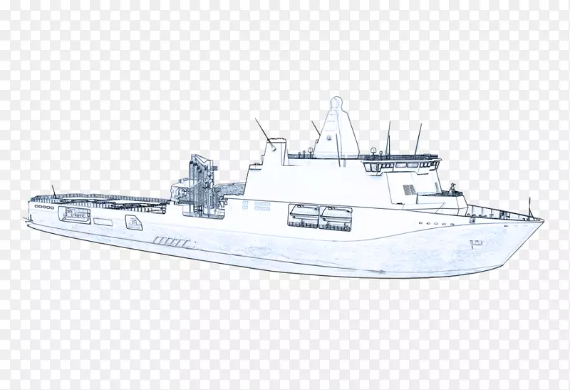 电子艇机动鱼雷艇潜艇追击巡逻艇-海军艇