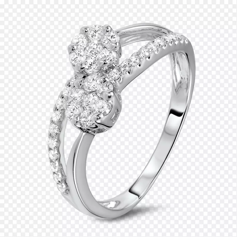 订婚戒指结婚戒指钻石立方氧化锆-50钻石