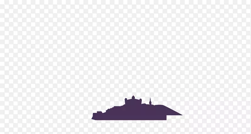 桌面壁纸字体-紫色城堡