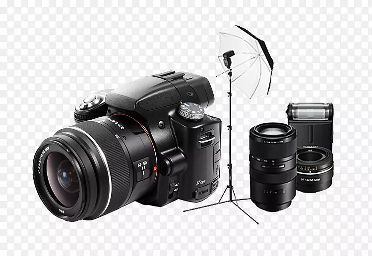 数码单反相机镜头索尼阿尔法55无镜可互换镜头照相机单镜头反射式照相机摄影