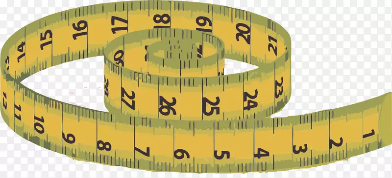 测量尺测量图样.测量带