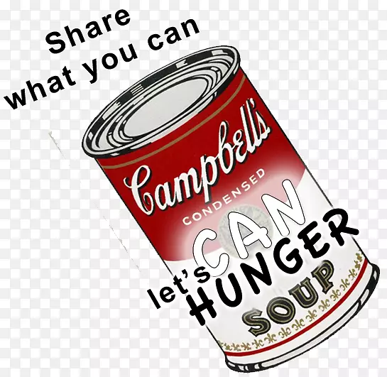 坎贝尔汤罐品牌坎贝尔汤公司表面PRO 4标志-食品驱动器