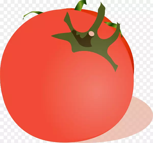 番茄酱蔬菜剪贴画-绿色番茄