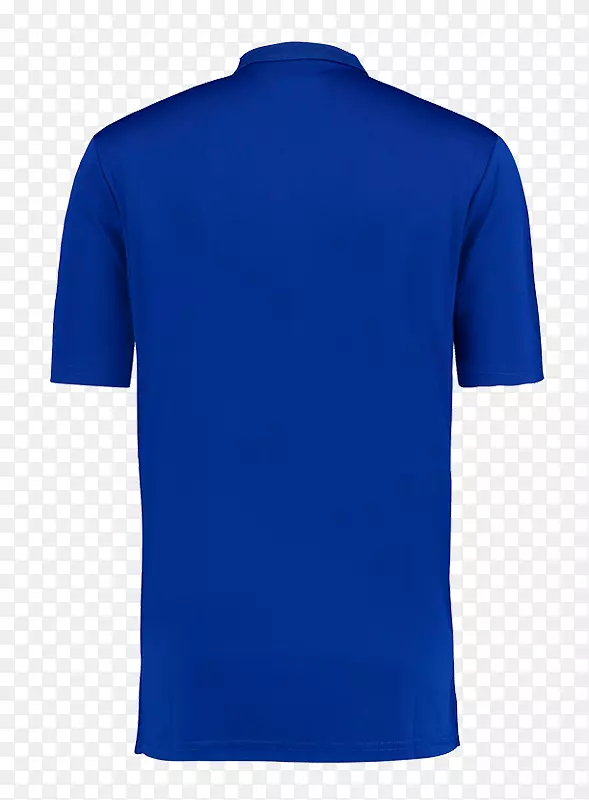 T恤，马球衫，皇家蓝色球衣，船员颈-马球衫背