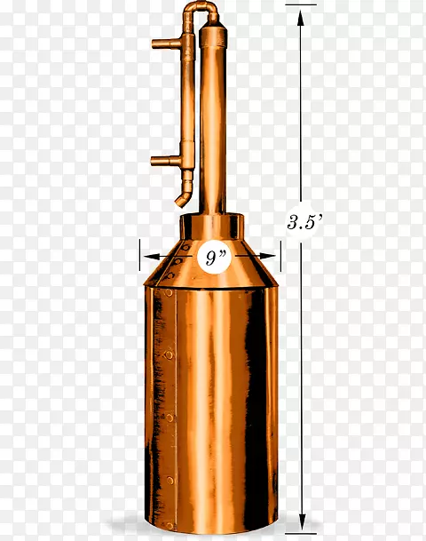 啤酒蒸馏饮料威士忌铜罐