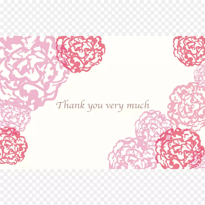 视觉艺术场所垫粉红色m字体-非常感谢！