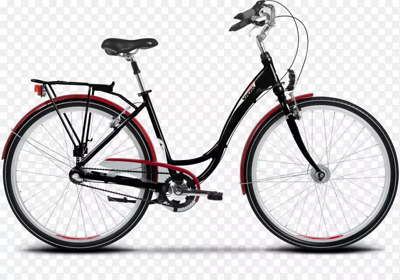 混合自行车城市自行车车架自行车脱轨者-城市