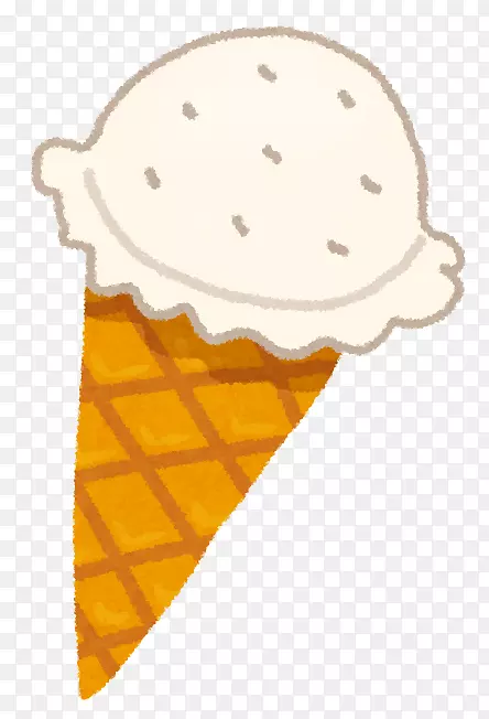 冰淇淋锥巧克力冰淇淋食品冰淇淋香草