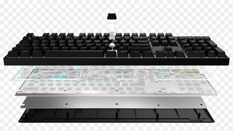 电脑键盘电脑鼠标冷却器主键Lite游戏键盘和鼠标组合式冷却器主键盘usb sgk-3040-kkmf 1-us cm风暴母键小键盘背光-电脑鼠标