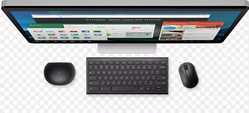 混合操作系统android mac迷你上网-电脑顶部视图
