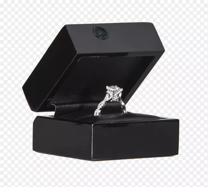 盒订婚戒指珠宝盒