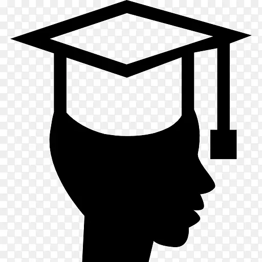 方形学术帽毕业典礼帽子教育-教育帽