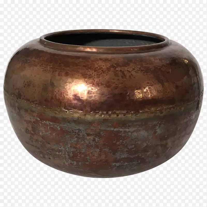 铜陶瓷陶器铜罐