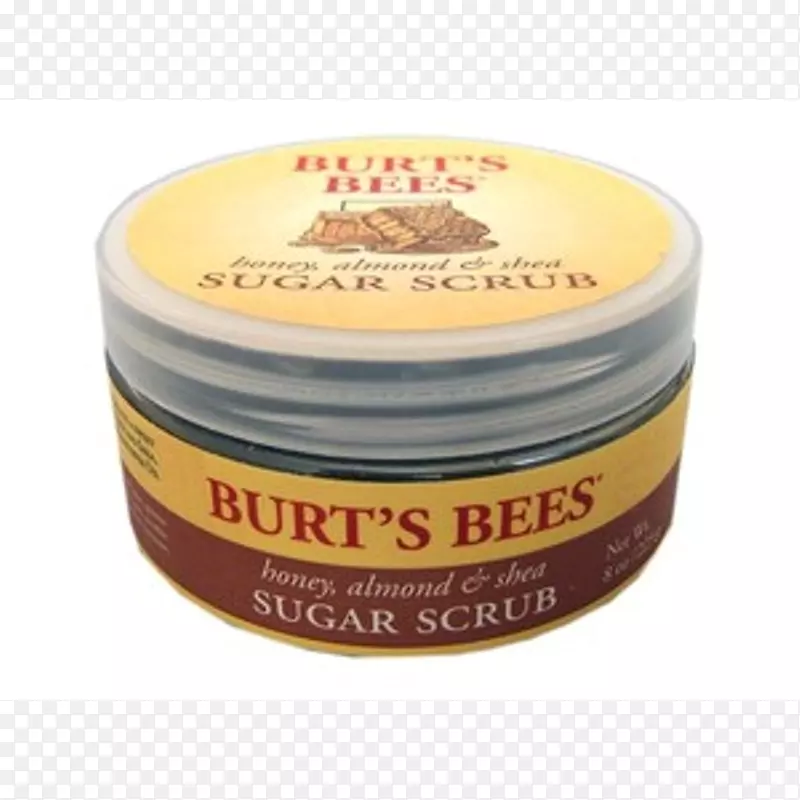 伯特的蜜蜂，桃子和柳树树皮深毛孔擦洗伯特的蜜蜂，公司。糖油黄油擦洗.沙阿坚果