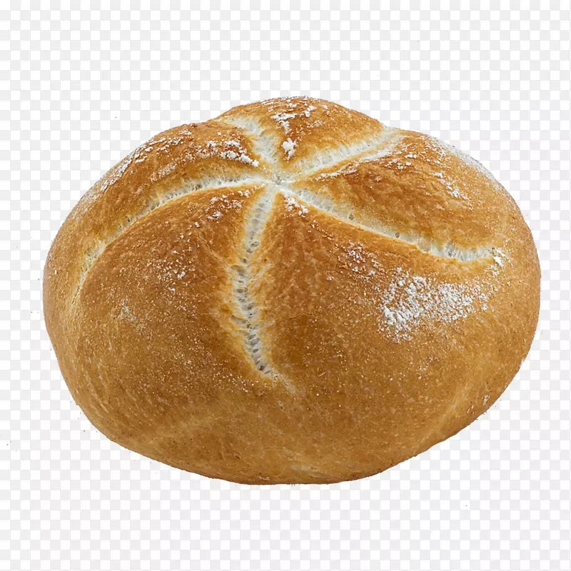 酸面团小面包Kaiser卷硬面团面包灯饰面包屑