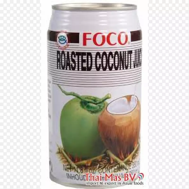 椰子汁汽水饮料泰国料理花蜜椰汁
