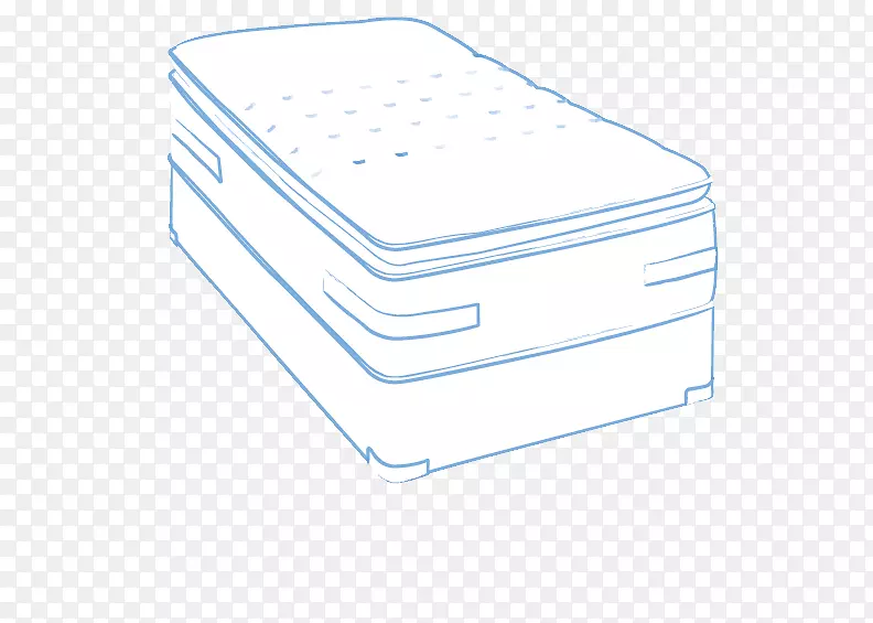 床垫材料线-单人床