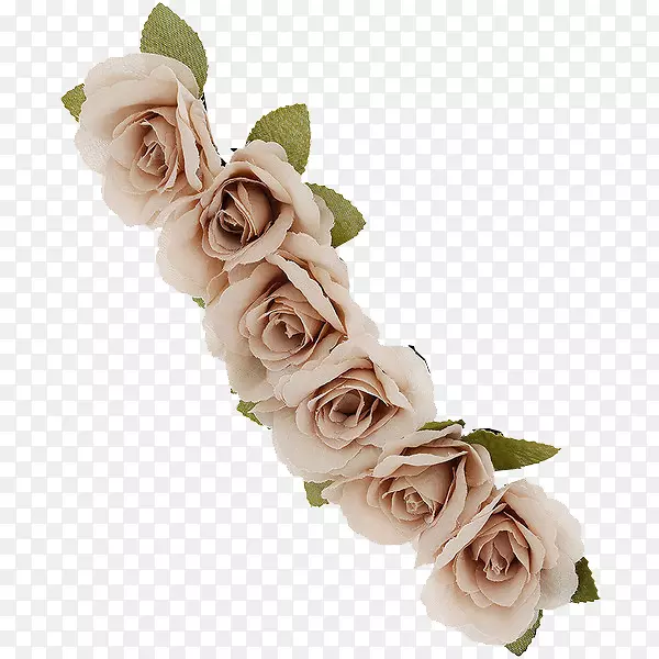 花园玫瑰花环花卉设计切花-皇冠