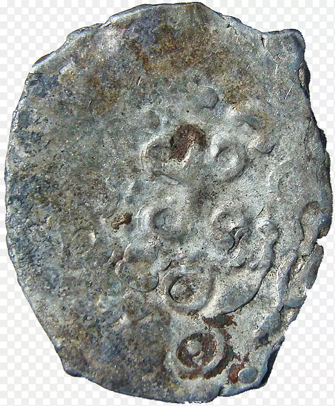 硬币石雕岩石矿物硬币