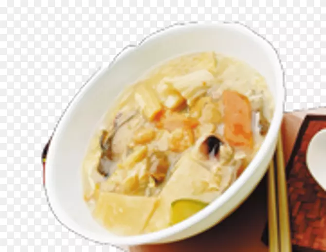 泰国菜食谱咖喱菜肉汤
