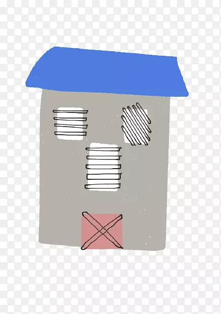 角字体-废弃建筑物