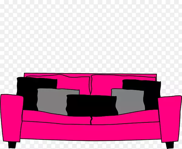 沙发垫枕金质沙发床夹艺术粉红色沙发
