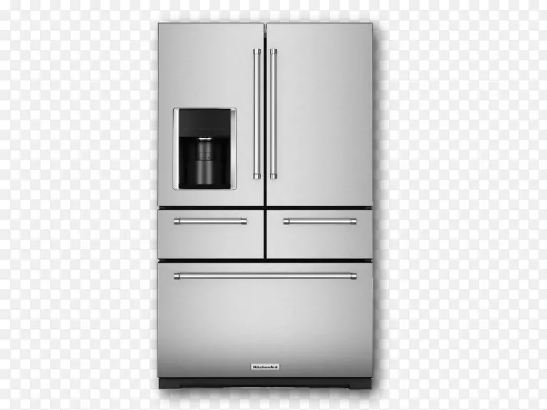 冰箱厨房辅助krmf606e家用电器自动除霜冰箱