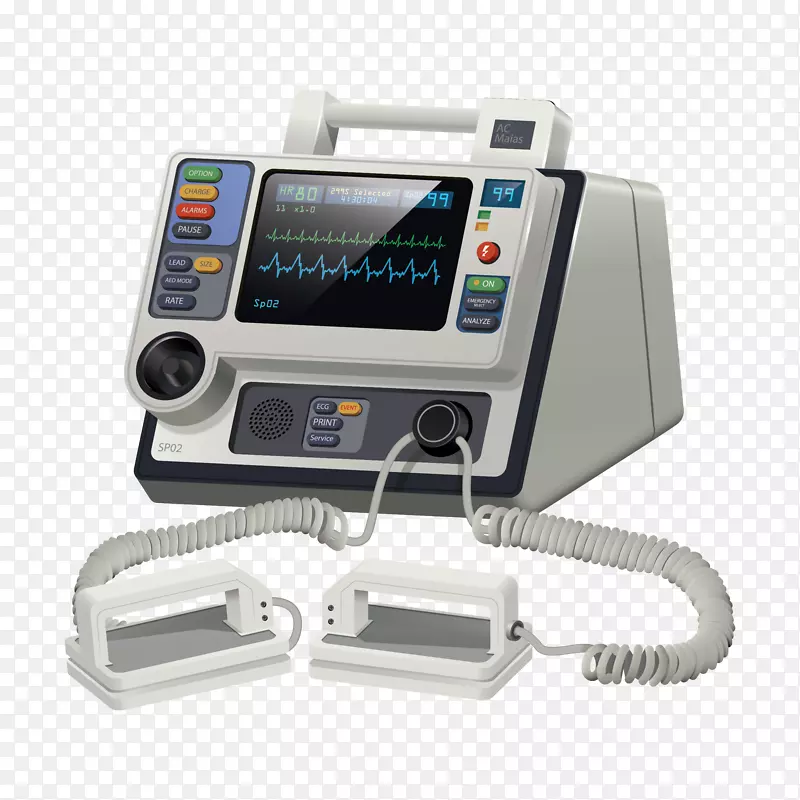 自动体外除颤器医疗装置心肺复苏卫生技术