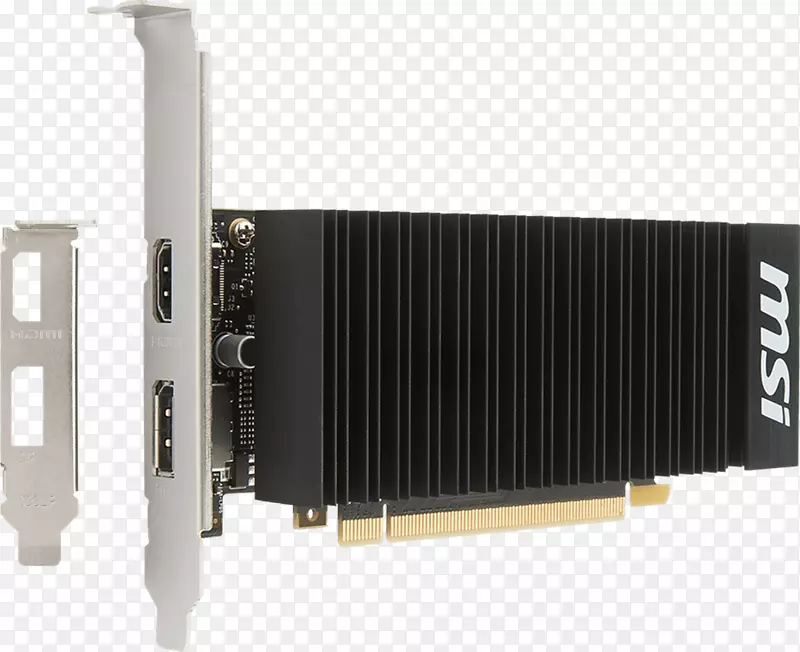 显卡和视频适配器nvidia geForce gt 1030 pci速递微星国际总线