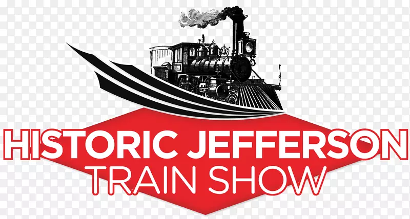 历史悠久的杰斐逊铁路运输列车蒸汽机车火车