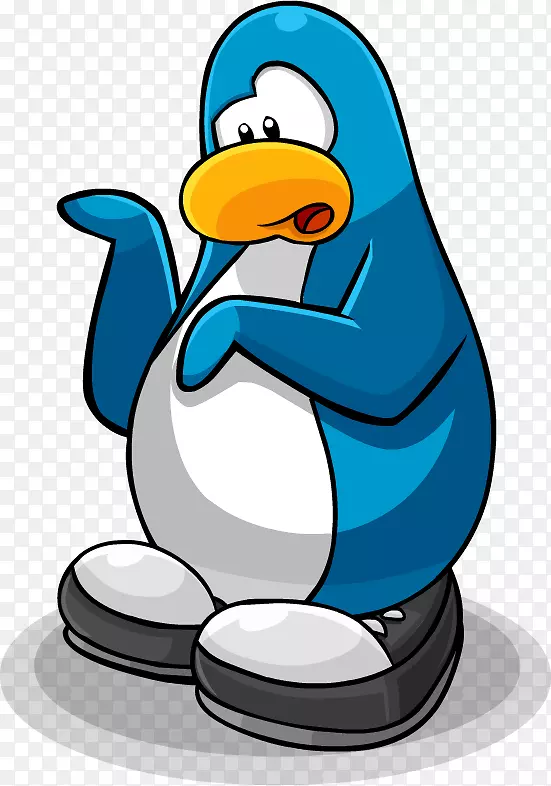 俱乐部企鹅小企鹅蓝色南岩企鹅-企鹅