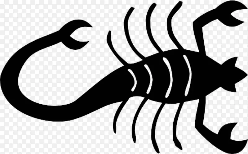 蝎子电脑图标剪辑艺术蝎子