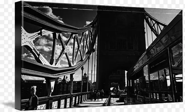 建筑立面摄影白色伦敦塔桥