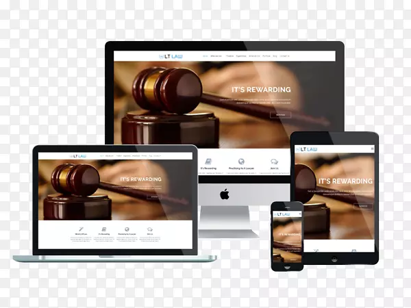 响应式网页设计WordPress网络模板系统-律师事务所