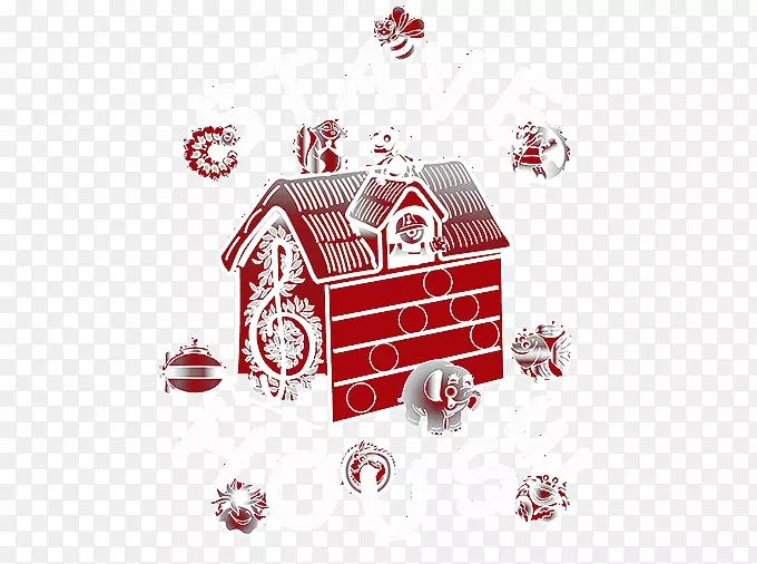 圣诞装饰品牌-小房子