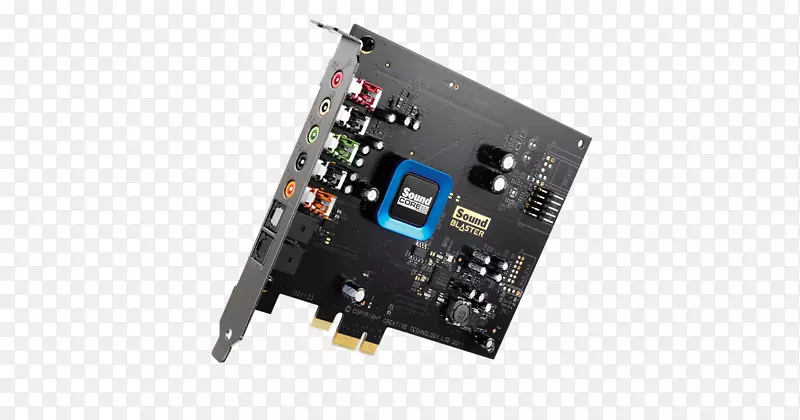 声音爆炸器音频卡和音频适配器创意实验室PCI表示创意3D PCIe音频卡-创意面板