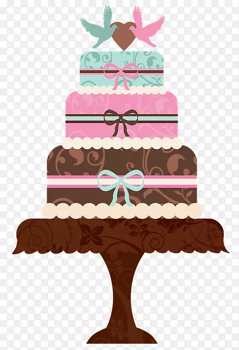 巧克力蛋糕生日蛋糕结婚请柬结婚蛋糕-婚礼庆典