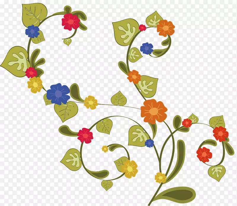 花卉设计图纸装饰.包