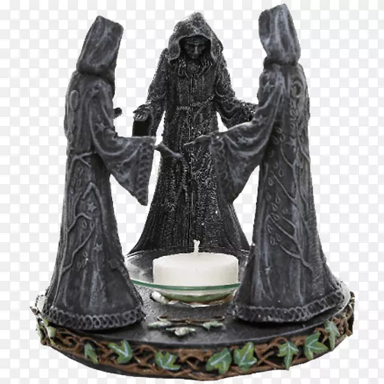 三重女神Wicca crone雕像-三女神