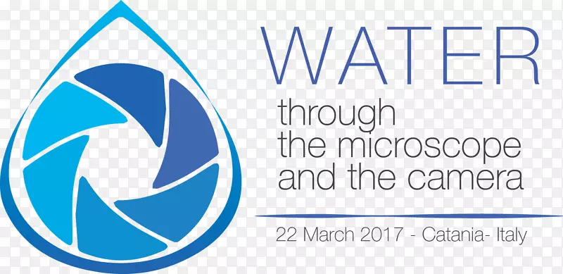 世界水日显微镜标志-世界水日