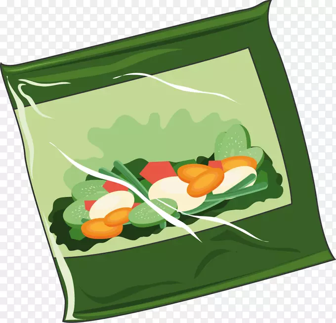 蔬菜冷冻食品快餐剪贴画冷冻食品