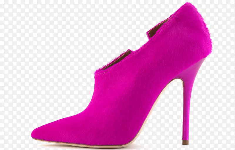 鞋跟鞋靴粉红色m-紫红色