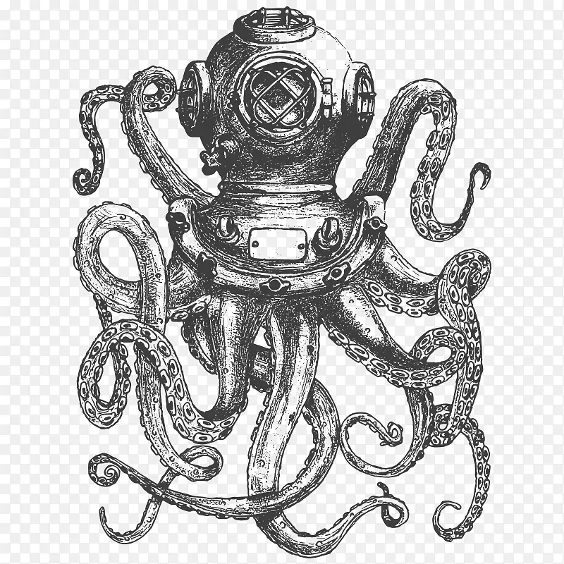 章鱼潜水头盔-免费空巢老人