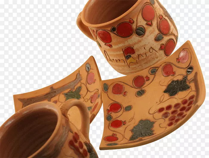 咖啡杯陶瓷雕皮鞋