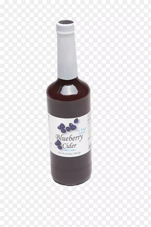 玻璃瓶热敏胶浆液蓝莓汁